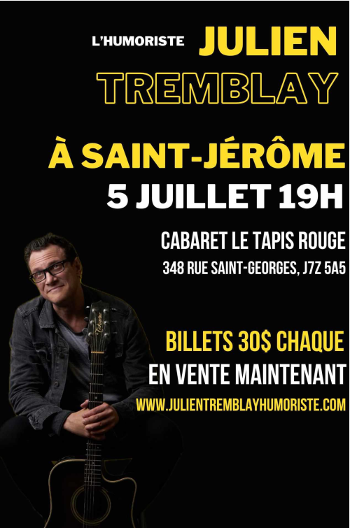 Julien Tremblay - 5 Juillet 2024 