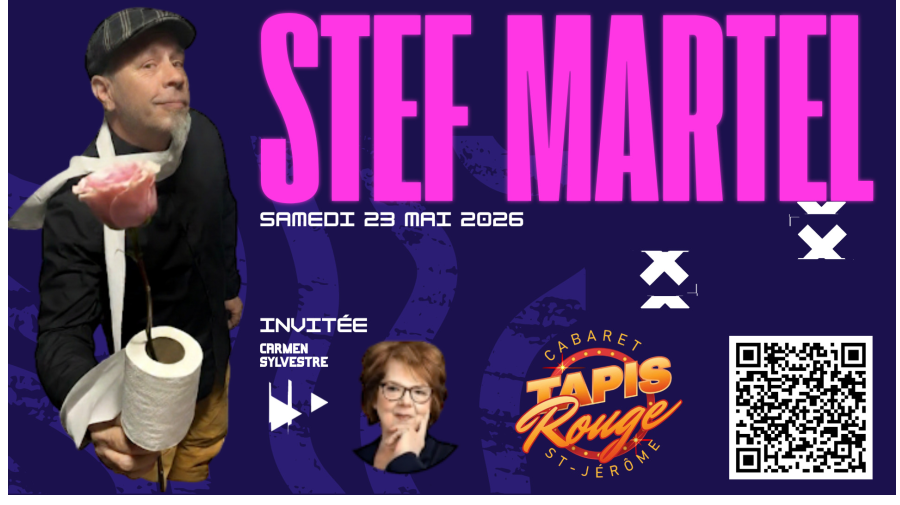 STEF MARTEL HUMORISTE | 23 mai